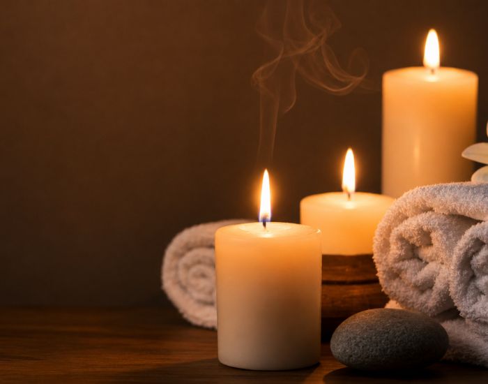 Massagem Luz — velas aromatizadas