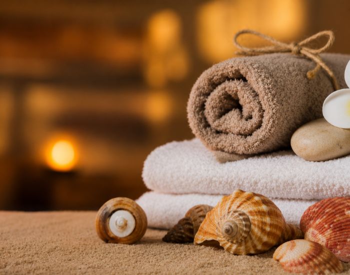 Massagem Mar — conchas do mar
